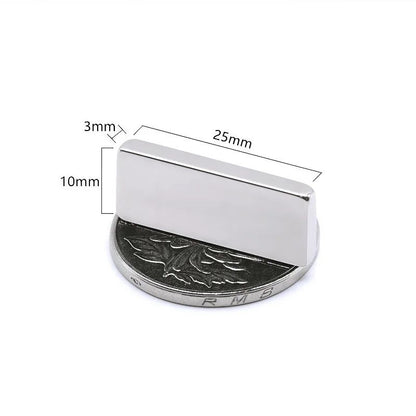 N52 Strong Square Magnets Set – 10pcs Heavy Duty Fridge & Office Neodymium Magnets
