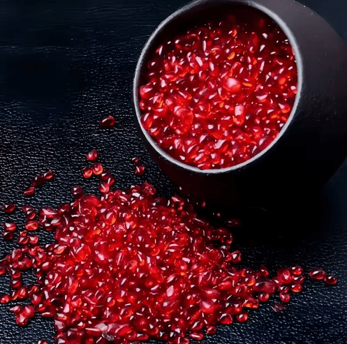 Red Glass Gravel Decorative Chips Vibrant Vase Filler & Aquarium Accent Stones