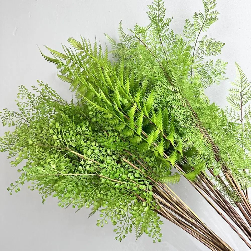 LushTouch Realistic Artificial Fern Plant Branches for Elegant Home & Event Decor