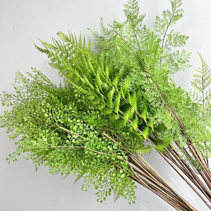 LushTouch Realistic Artificial Fern Plant Branches for Elegant Home & Event Decor