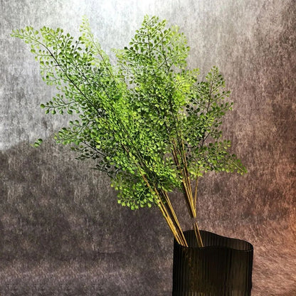 LushTouch Realistic Artificial Fern Plant Branches for Elegant Home & Event Decor