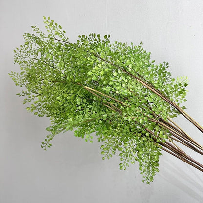 LushTouch Realistic Artificial Fern Plant Branches for Elegant Home & Event Decor