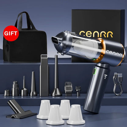 CENRR 2025 Mini Cordless Car Vacuum High Power Portable Handheld Blower Cleaner