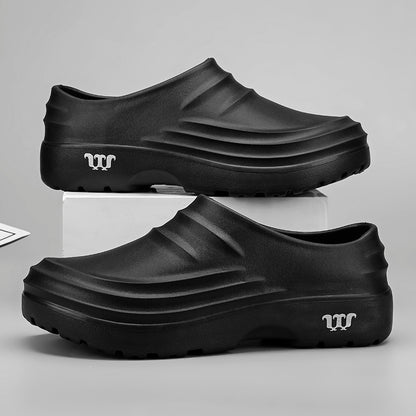 Anti Slip Oil Proof Chef Work Shoes Lightweight Slip Resistant Kitchen Safety Shoes