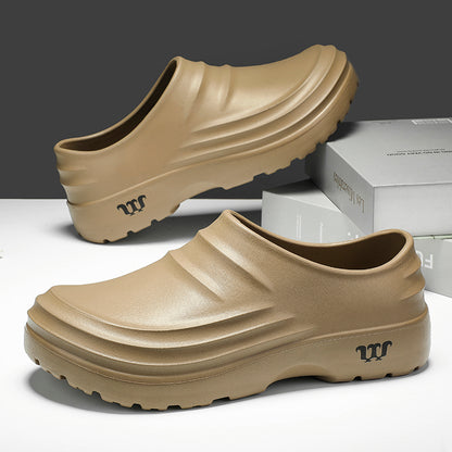 Anti Slip Oil Proof Chef Work Shoes Lightweight Slip Resistant Kitchen Safety Shoes