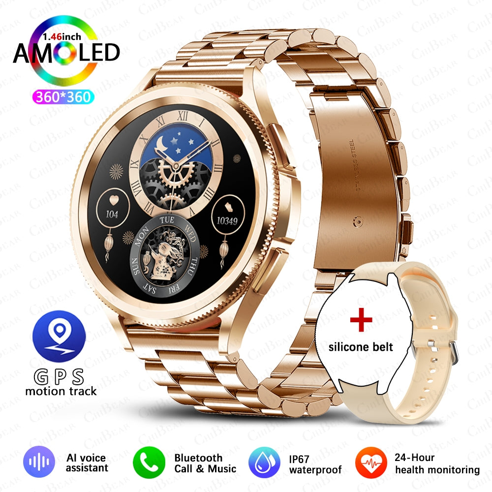 Galaxy Watch 6 Smartwatch for Men with GPS, AMOLED Display, and 100+ Sport Modes