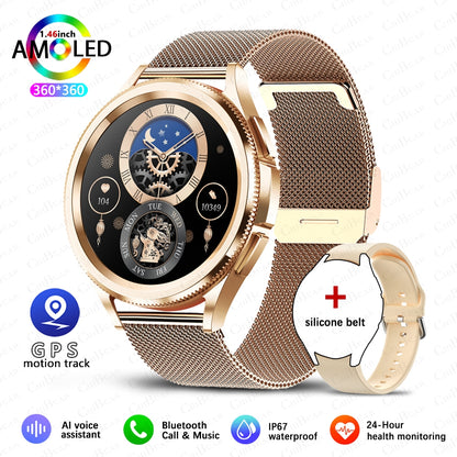 Galaxy Watch 6 GPS Smartwatch for Men with AMOLED Display and 100+ Sport Modes