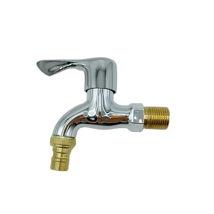 Wall Mounted Garden Water Tap with Quick Connector Durable Hose Faucet for Balcony & Outdoor Use