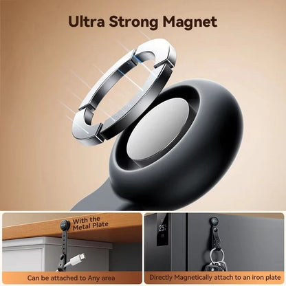 Magnetic Cable Management Ties – Adjustable 4.5 in Wire Organizer Straps – Professional High-Grip Hook & Loop (6pcs)
