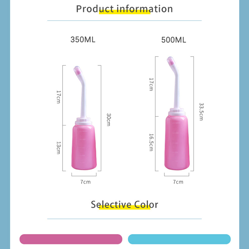 Portable Travel Bidet Bottle Handheld Peri Bottle for Postpartum and Baby Care