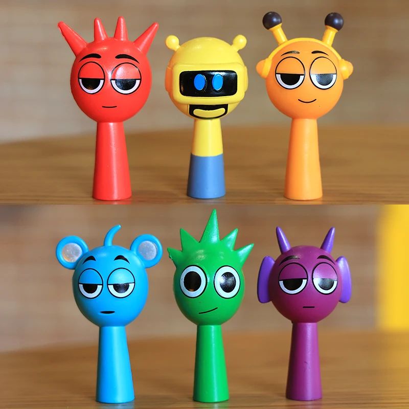 Sprunki Mini Figure Set 24PCS Cartoon Action Figures for Collectors, Gamers & Room Decor