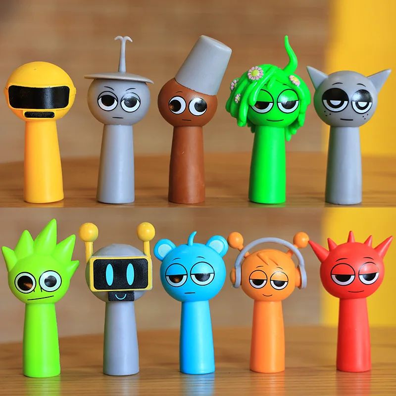 Sprunki Mini Figure Set 24PCS Cartoon Action Figures for Collectors, Gamers & Room Decor
