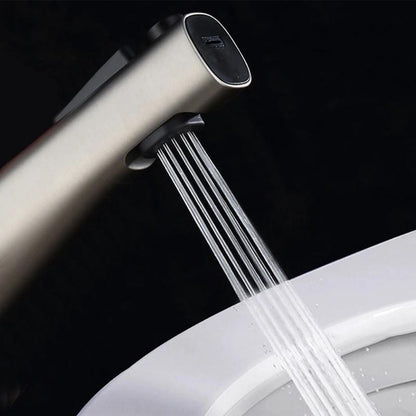 Handheld Bidet Sprayer for Toilet with Adjustable Pressure and Stainless Steel Hose