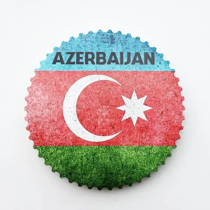 Azerbaijan Baku Fridge Magnet 3D Travel Souvenir Decor