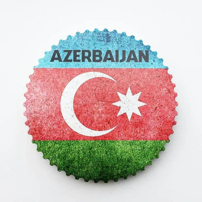 Azerbaijan Baku Fridge Magnet 3D Travel Souvenir Decor