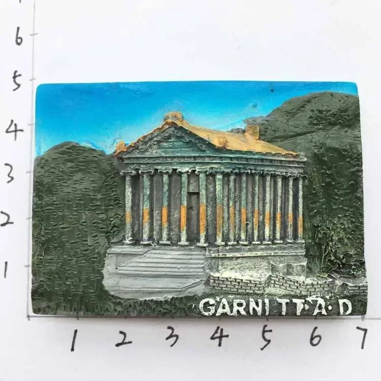 Azerbaijan Baku Fridge Magnet 3D Travel Souvenir Decor