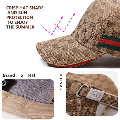 Embroidered Baseball Cap Sun Protection Outdoor Sports Hat for Men and Women