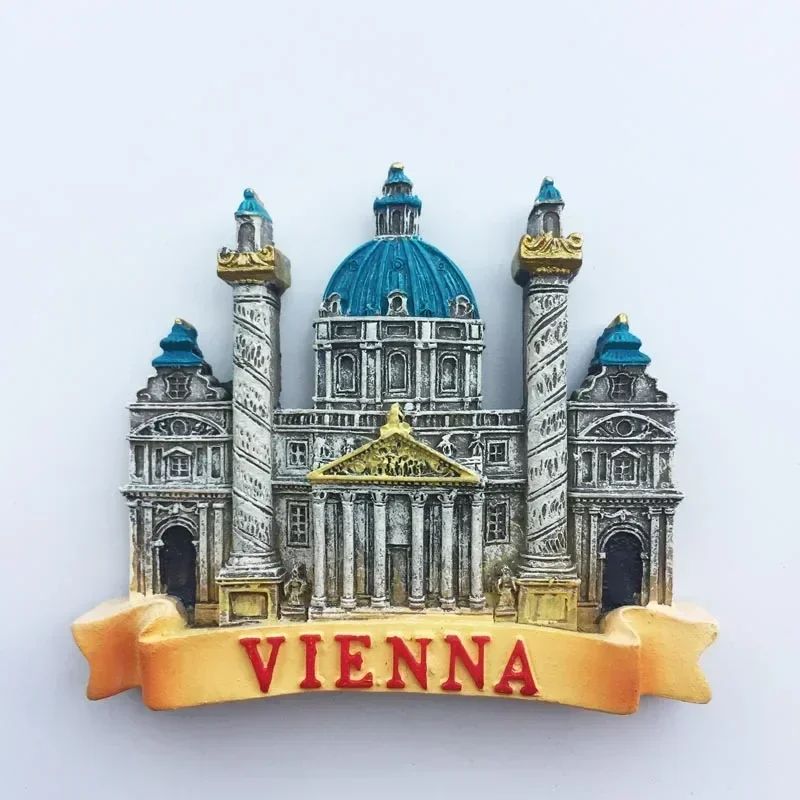 Vienna Memories Austria Fridge Magnet Travel Souvenir Decor