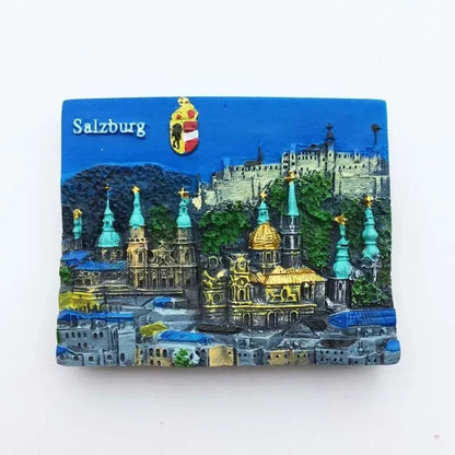 Vienna Memories Austria Fridge Magnet Travel Souvenir Decor