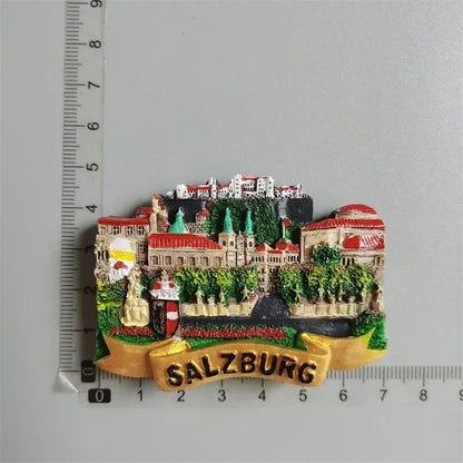 Vienna Memories Austria Fridge Magnet Travel Souvenir Decor