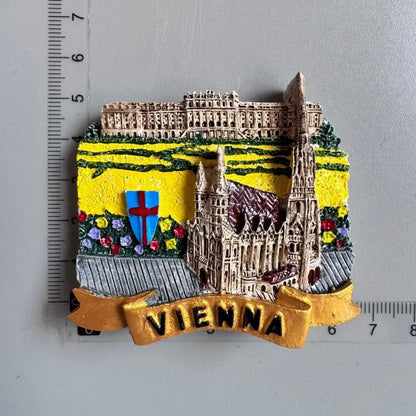 Vienna Memories Austria Fridge Magnet Travel Souvenir Decor