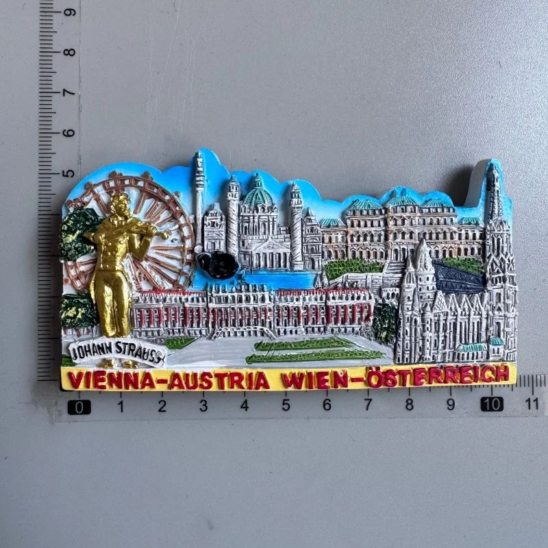 Vienna Memories Austria Fridge Magnet Travel Souvenir Decor