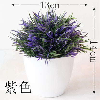 EverMini Bonsai Artificial Plant Potted Green Decor