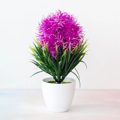 EverMini Bonsai Artificial Plant Potted Green Decor