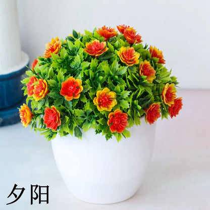 EverMini Bonsai Artificial Plant Potted Green Decor