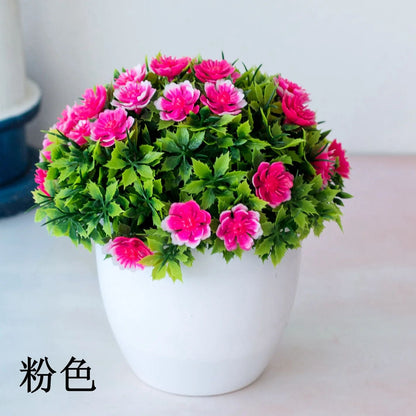 EverMini Bonsai Artificial Plant Potted Green Decor