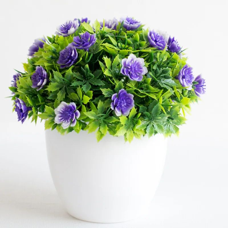EverMini Bonsai Artificial Plant Potted Green Decor