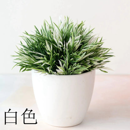 EverMini Bonsai Artificial Plant Potted Green Decor