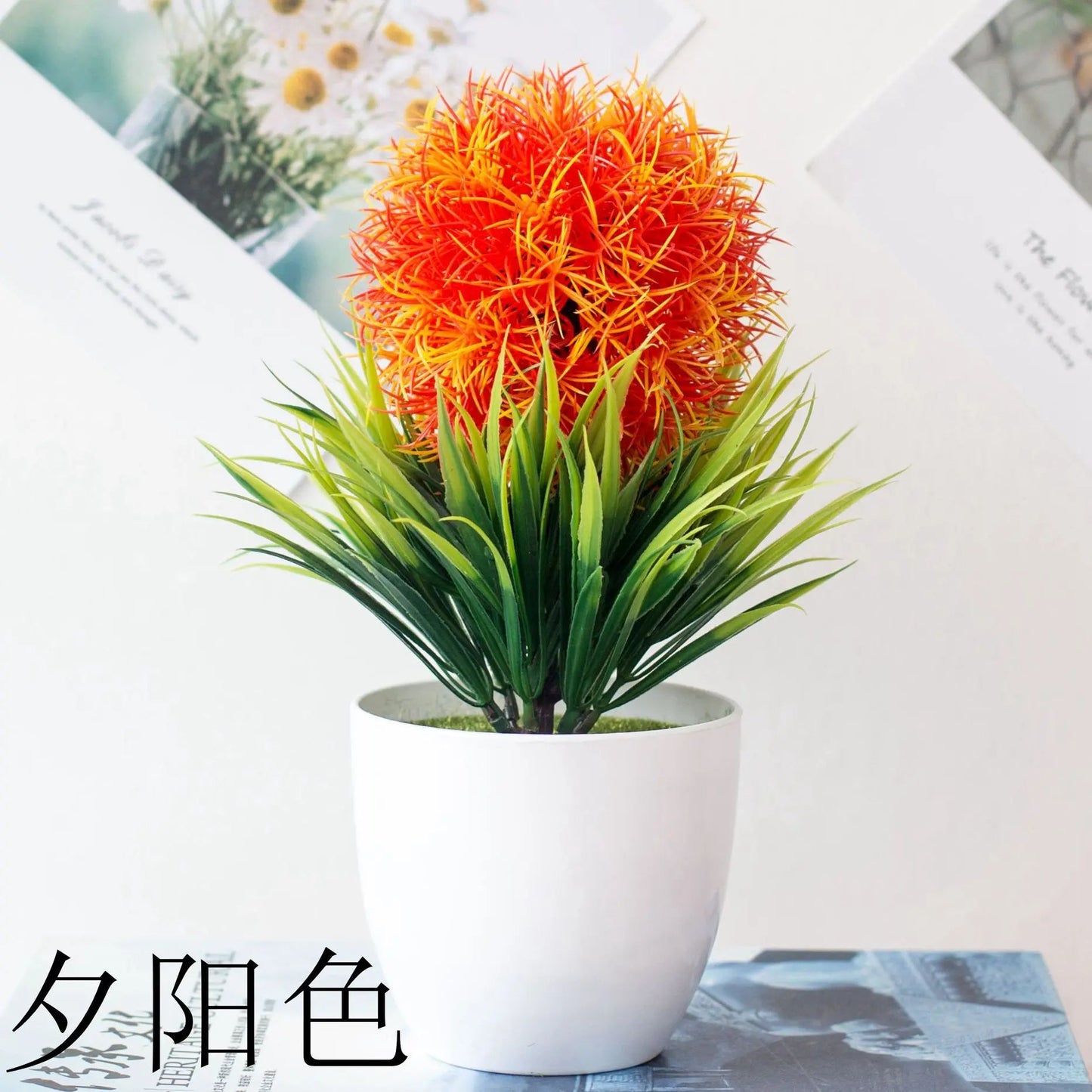 EverMini Bonsai Artificial Plant Potted Green Decor