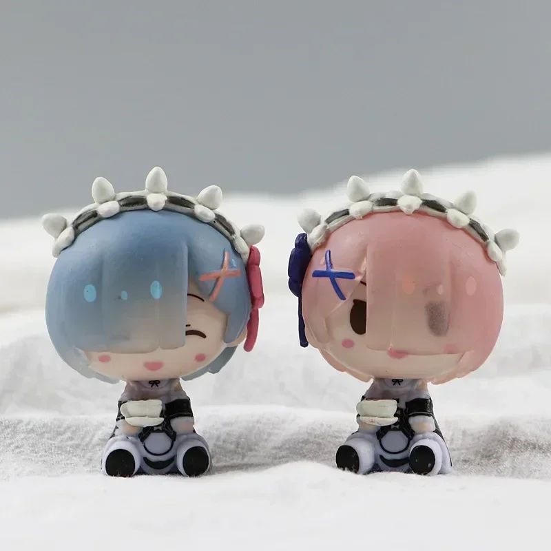 Cute Re Zero Rem Mini Anime Figurine Set