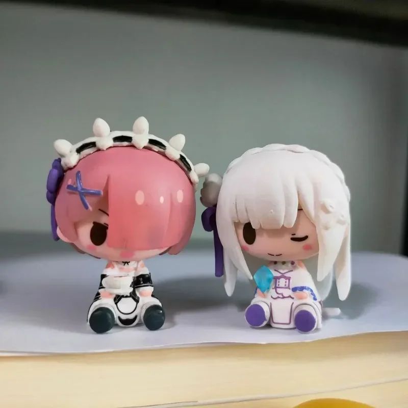 Cute Re Zero Rem Mini Anime Figurine Set