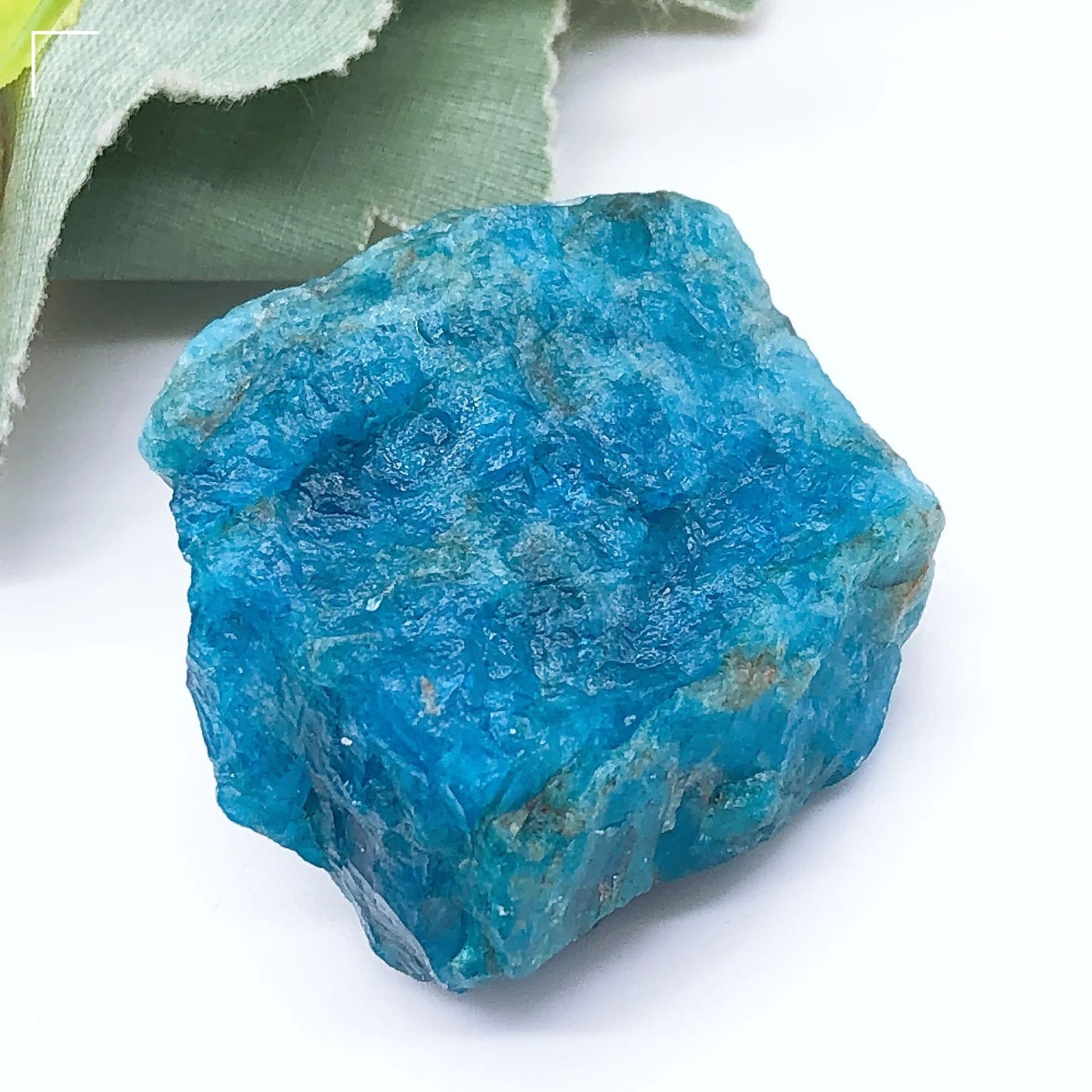 Blue Apatite Raw Stone Natural Apatite Crystal for Reiki, Home and Aquarium Decor