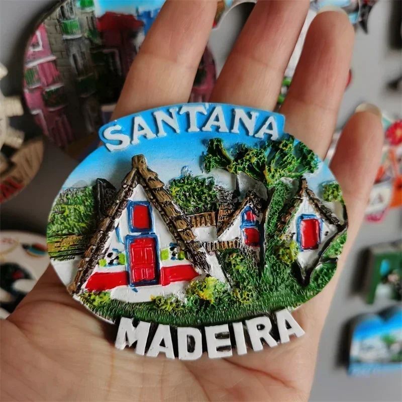 EverTravel Portugal Fridge Magnets Souvenir Resin Collection Decor