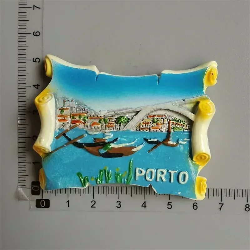 EverTravel Portugal Fridge Magnets Souvenir Resin Collection Decor