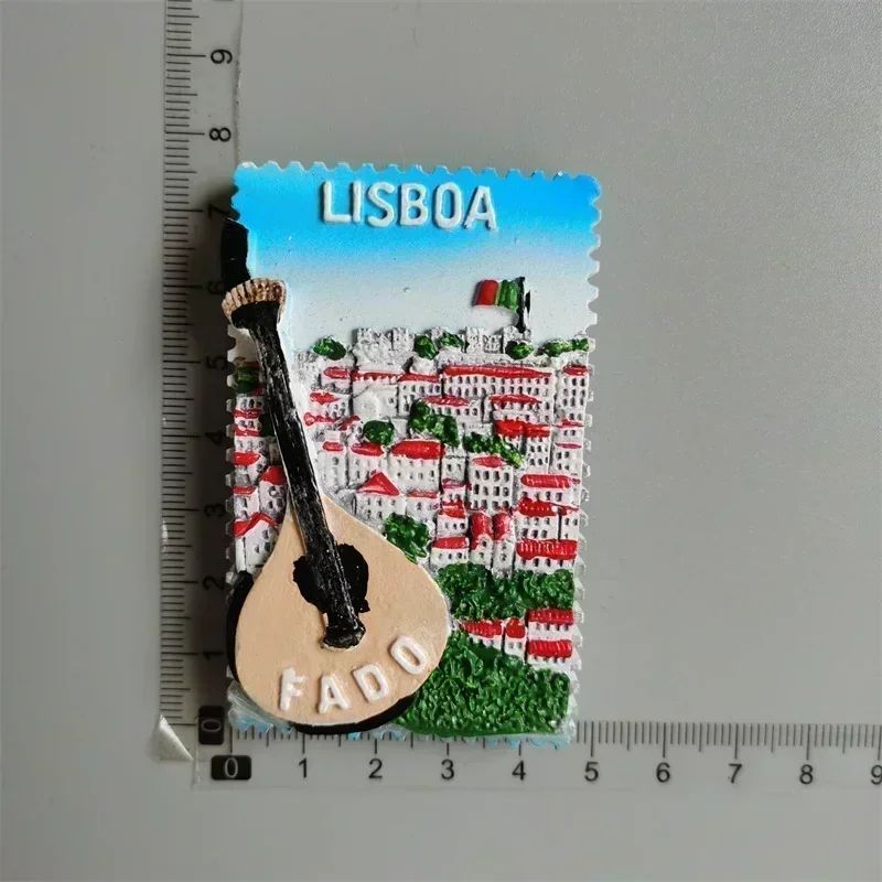 EverTravel Portugal Fridge Magnets Souvenir Resin Collection Decor