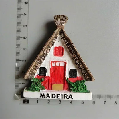EverTravel Portugal Fridge Magnets Souvenir Resin Collection Decor