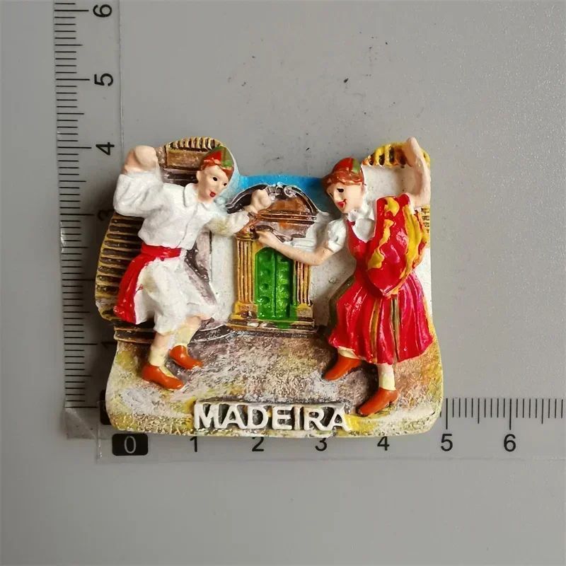 EverTravel Portugal Fridge Magnets Souvenir Resin Collection Decor