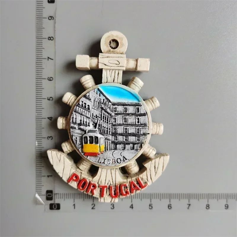 EverTravel Portugal Fridge Magnets Souvenir Resin Collection Decor