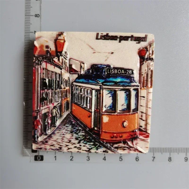 EverTravel Portugal Fridge Magnets Souvenir Resin Collection Decor