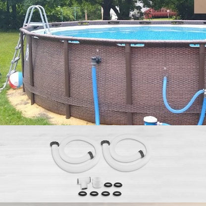 Pool Hose Adapter & Filter Pump Hose Kit for Intex and Coleman Above Ground Pools