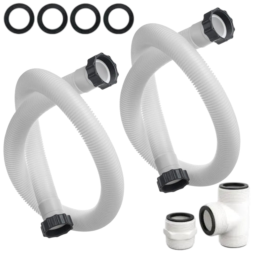 Pool Hose Adapter & Filter Pump Hose Kit for Intex and Coleman Above Ground Pools