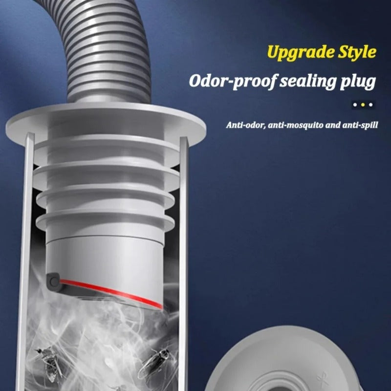 Universal Sink Drain Seal Anti Odor Drain Stopper Leak Proof Floor Drain Connector