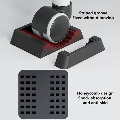 Office Chair Wheel Stopper Caster Cups for Hardwood Floor Protection