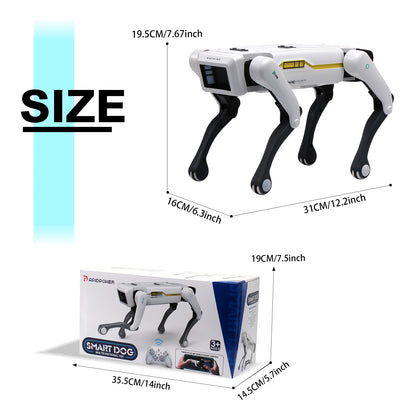 Smart AI Robot Dog Toy Interactive Programmable Voice Control Pet for Kids