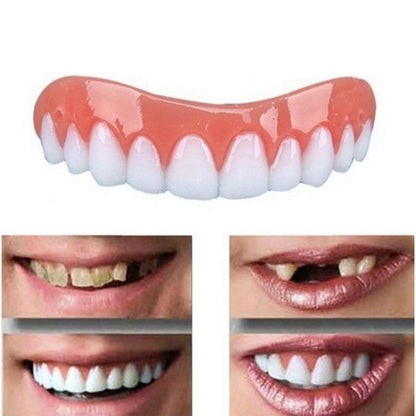 Natural Fit Instant Smile Teeth Cover Temporary Snap On Veneer