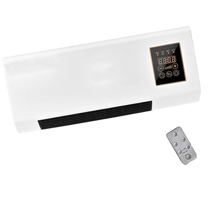 Wall Mounted Heater Fan with Remote Heating + Natural Air Fan